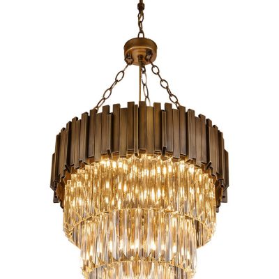 KESİK KARE PROFİL YUVARLAK ŞOT AVİZE