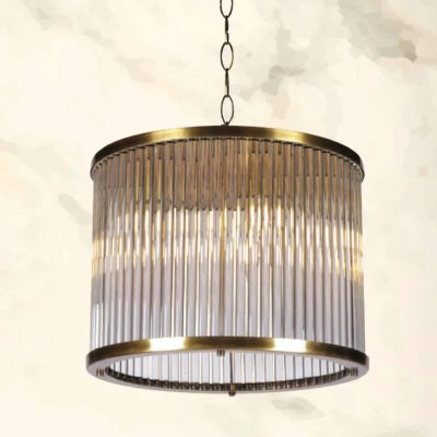 RETRO ÇUBUK KRİSTAL AVİZE