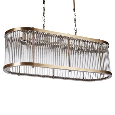 RETRO ÇUBUK KRİTAL AVİZE TASARIM TAŞLI AVİZE